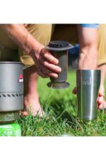 red paddle isolated cup