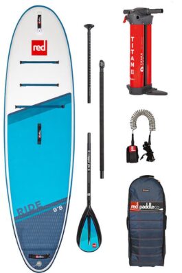 red paddle ride 9'8 msl paddle board package