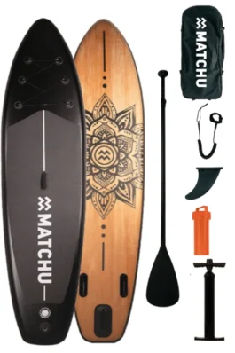 Buy the Matchu paddle board wood mandala